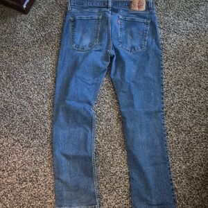 Classic Levis Blue Denim Jeans 514 36x32